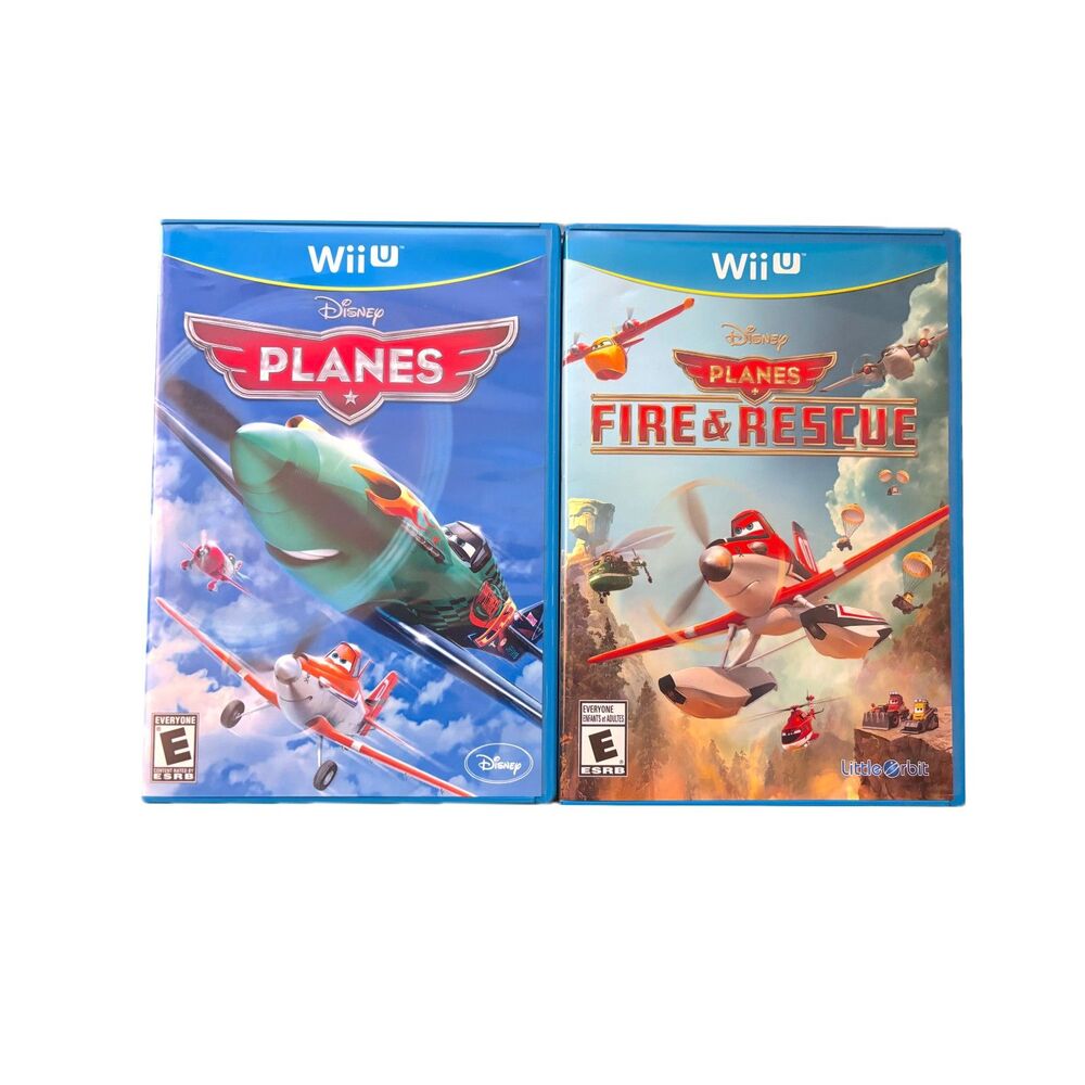 WiiU Planes & Fire Rescue Game Bundle